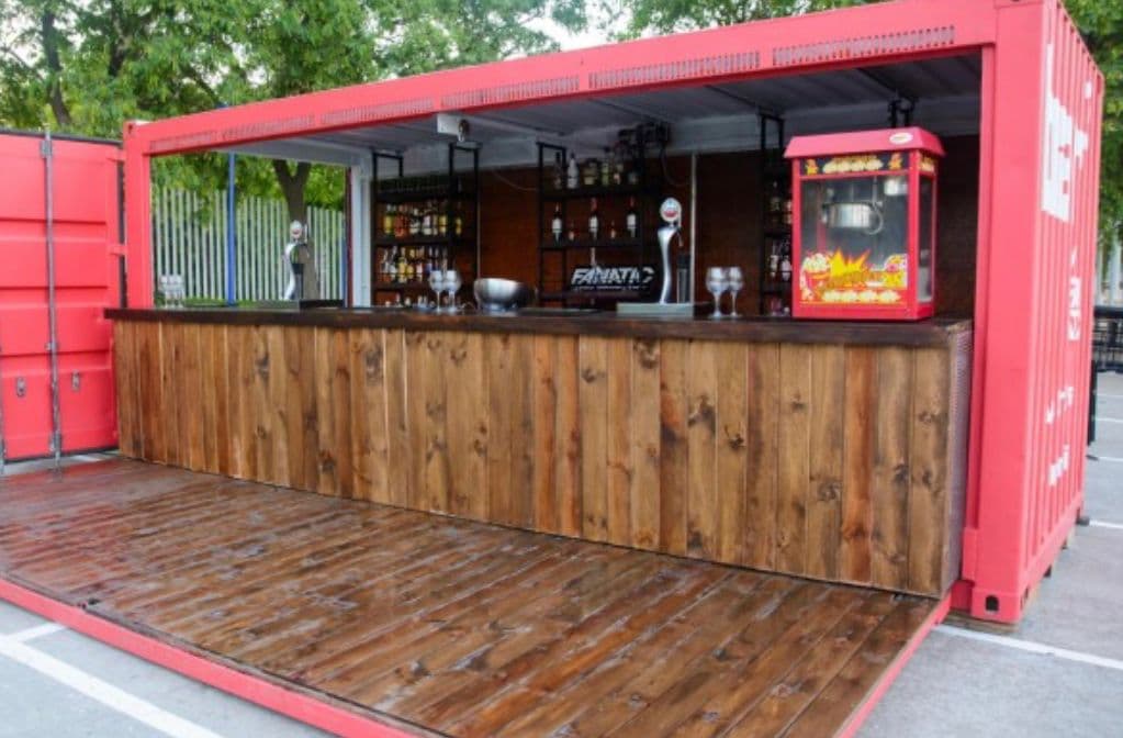 Container bar & event space
