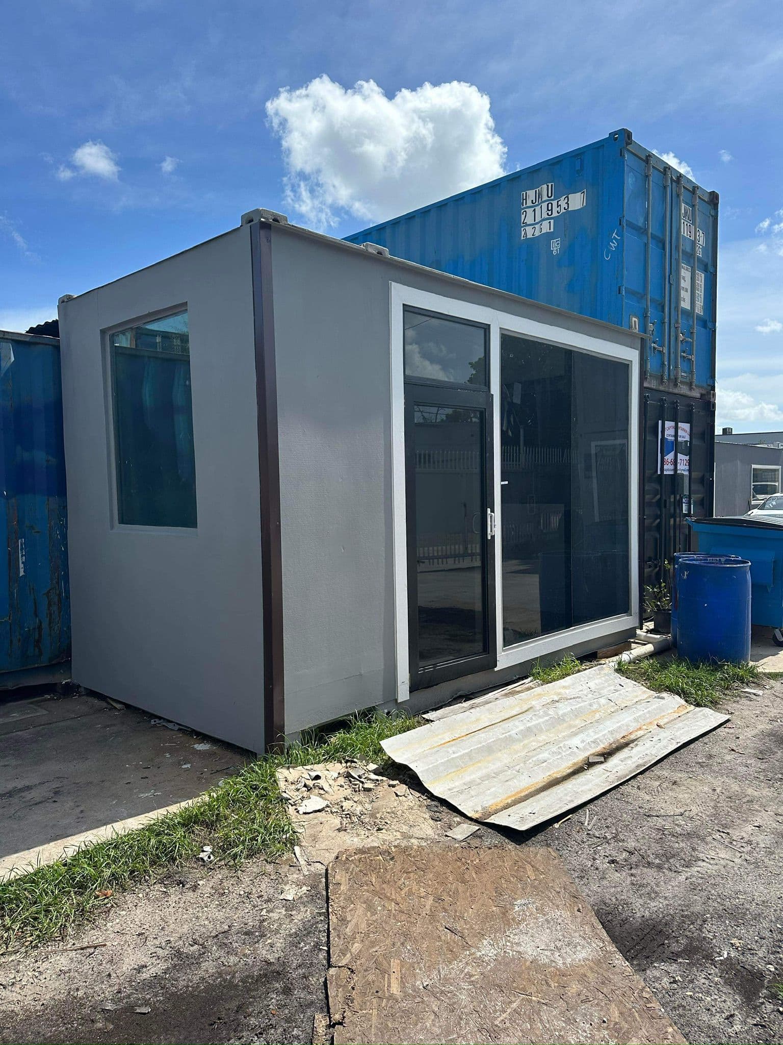 Compact container office
